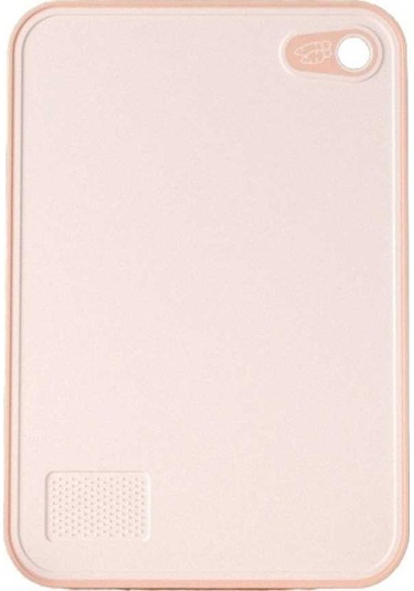 Dancemonkey Buğday Samanı Kesme Tahtası, Ev Tipi Plastik Kesme Küf Geçirmez Pembe