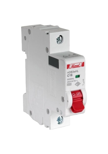 Himel 1x16A 4.5kA C Eğrisi Otomatik Sigorta