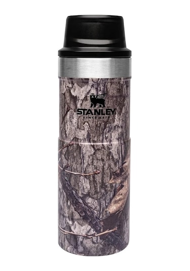 Stanley Klasik Trigger Action Seyahat Bardağı 0.47 L Ağaç Desenli