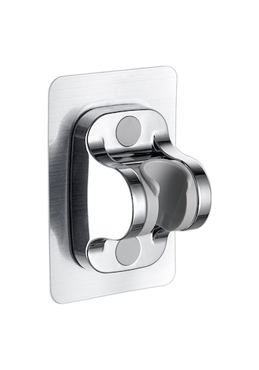 Ayarlanabilir Duş Başlığı Tutucusu Delme Gerektirmeyen Banyo Braketi B Diğer