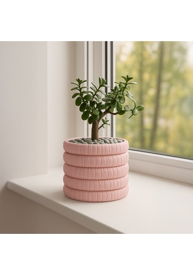 Soft Bloom Saksı Minimal Şıklık