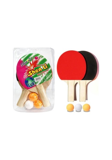 Büro Ev Ofis Masa Tenisi Spor Keyfi İçin Mini Masatenisi El Raketi Seti