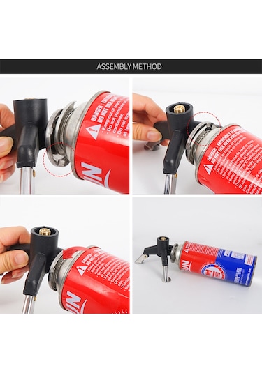 Cls-açık Kamp Gaz Sobası Adaptörü Taşınabilir Transfer,y19967 Siyah