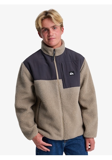 Quıksılver Shallow Water Fz Fallen Rock - Solid Erkek Polar Ceket Eqypf03076-tzc0 Bej