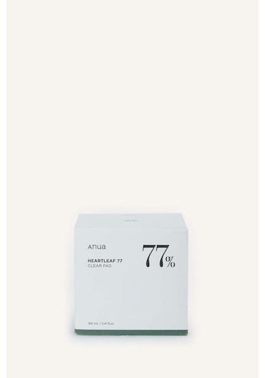 Defacto Anua - Heartleaf 77% Clear Pad (Gözenek ve Siyah Nokta Karşıtı Asitli Tonik Ped) 160ml H6477AXNS