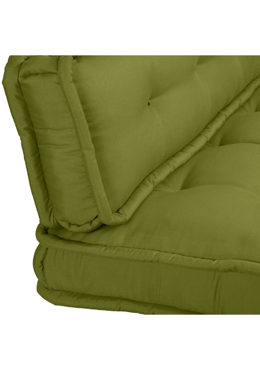 Xpermate Bisküvi Minder Petek Önü Fransız 60x120x14 Yeşil