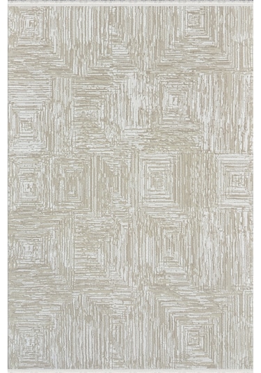 Woolen Halı Palace Modern Akrilik Halı 4861 Bej Renkli