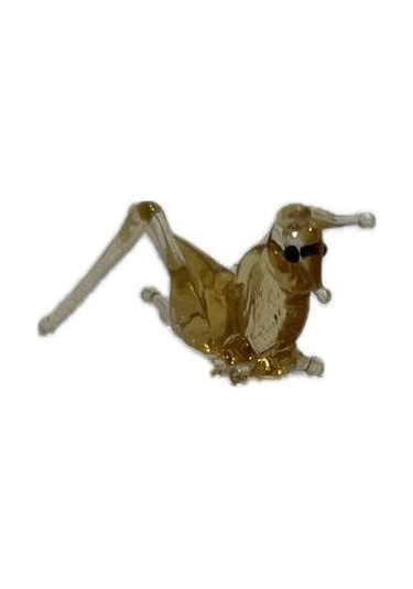 El Yapımı Mini Murano Cam Çekirge Biblo A165-10