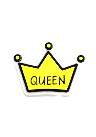 Crocs Terlik Süsü & Renkli Aksesuar Jibbitz Neon Sarı (498052805)