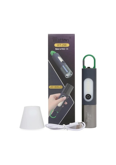 Type-c Girişli 750 Lümen Şarjlı Kamp Lambası Wt-298 - 9026273938537ynt Çok Renkli