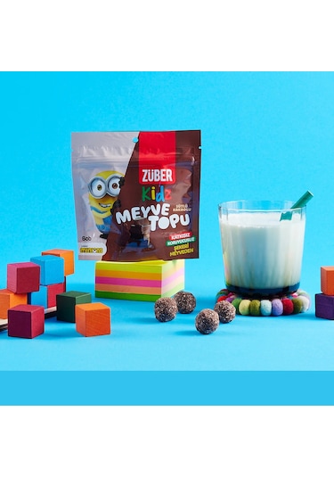 Mey İthalat Kidz Meyve Topu 42 Gr Kakaolu