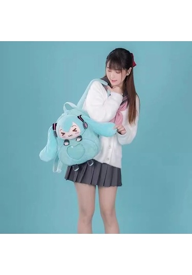 Fastbuy Hatune Miku Tatlı Sevimli Yaratıcı Anime Nakış Çok Renkli Moda Çok renkli