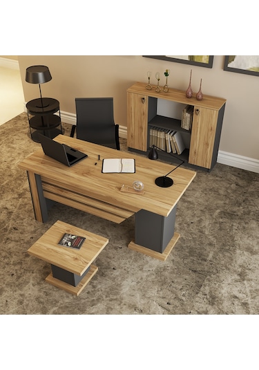 KALENDER DEKOR OPHİRA-1-2-4 OFİS BÜRO MASASI TAKIMI OPH04