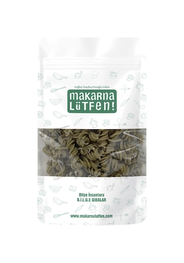 Makarna Lütfen Brokoli ve Ispanaklı Makarna 250 G