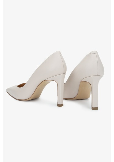 Valmenti Nuc Kadın Taş Hakiki Deri Topuklu Ayakkabı 613 27235 Bn Ayk Y24 Taş