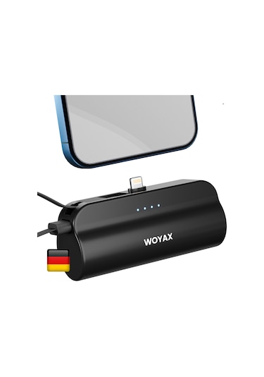 Woyax By Deji Lightning Soketli Dahili Kablo Mini Powerbank