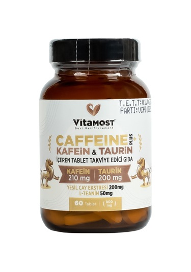 Vitamost Kafein 60 Tablet