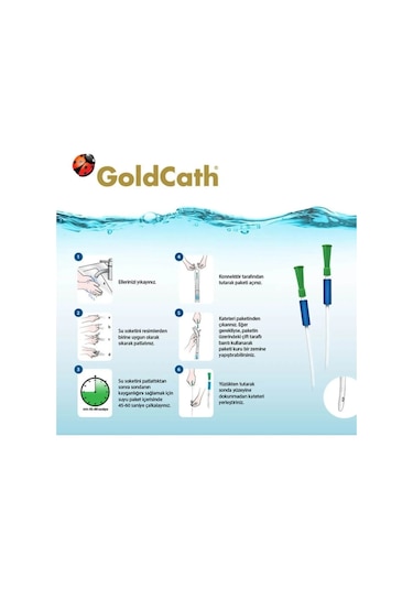 Gold Cath Kendinden Jelli Sonda 30 Adet