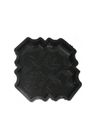 Plastik Parke Taşı Kalıbı Tekli Büyük Orkide 4,5 Cm (10 Ad)