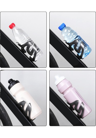 Suntek 2x Bisiklet Su Şişesi Tutucu Yedek Parça Kolay Kurulum Kırmızı