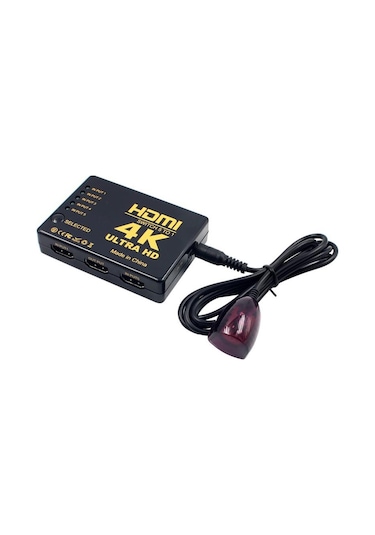 Gplus Ifswt-501 5 Port Kumandalı 4K 2160P 3D Uyumlu Hdmi Switch