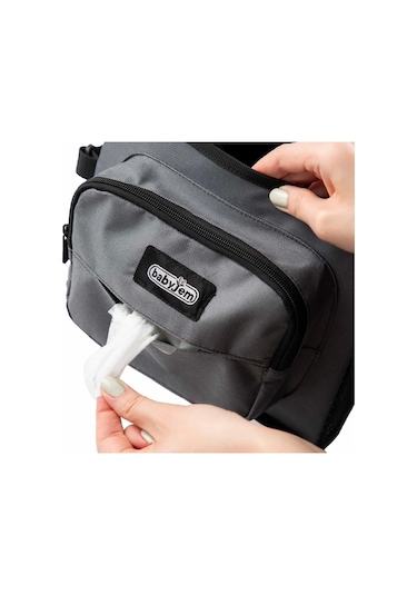 Babyjem Çok Amaçlı Organizer Çanta Gri