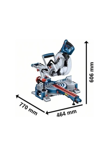 Bosch GCM 305-216 D Gönye Kesme Makinesi - 0601B49000