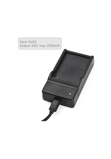 Yaozixa Ordro Hdr-ac3/ac5/az50/v12/v7 Kamera Bataryası Şarj Ünitesi, Plastik, Type-c Girişi Ve Usb Kablosu Dahil