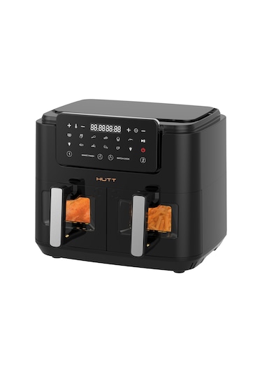Hutt D9 Çift Hazneli 9 Lt Airfryer Yağsız Fritöz