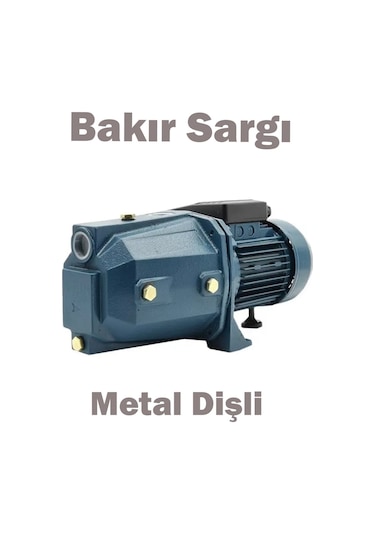 Jet100 Pro Bakır Sargı 1.5 Hp Su Pompası Motoru 8 Mt Emiş 48 Mt B