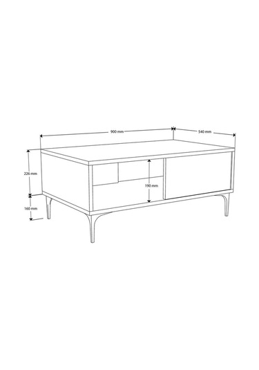 2095 Benıto Orta Sehpa Atlantik Çam