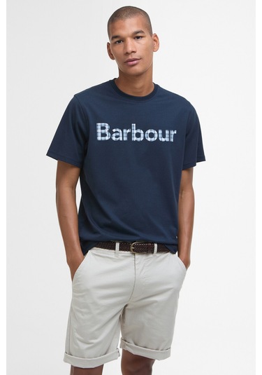 Barbour Kilnwick T-shirt Ny91 Navy Lacivert