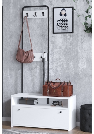 Decormet Alice Vestiyer Dec0097 Çok Renkli