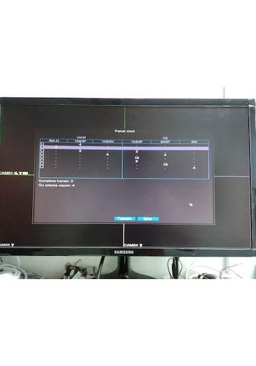 Speedron 4 Kanal Xmeye H265 Dvr Kayıt Cihazı