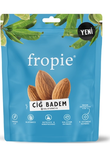 Fropie Çiğ Badem 6 x 75 G