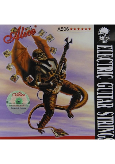 Alice A506SL Elektro Gitar Takım Tel- 0.9