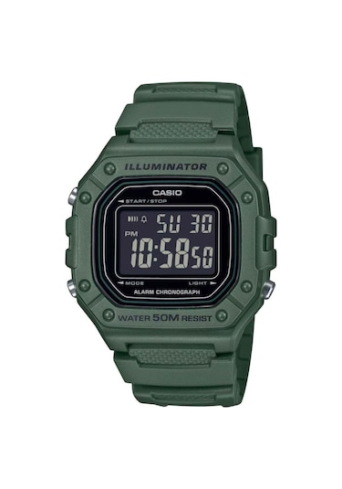 Casio W-218h-3bvdf Kol Saati Beyaz