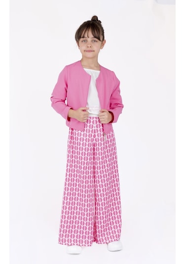 Best Kids Kız Çocuk Crop Ceket 001