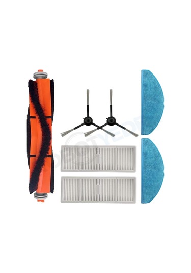 Philips 7000 Serileri İle Uyumlu Yedek Fırça Hepa Filtre Mop Seti-7 Parça