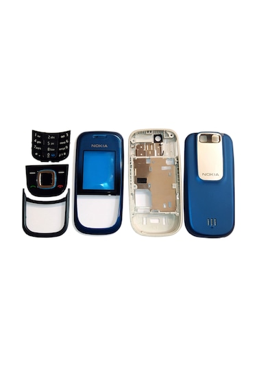 Nokia 2680s Full Kasa Kapak Tuş Takımı Nokia 2680s Uyumlu Siyah R