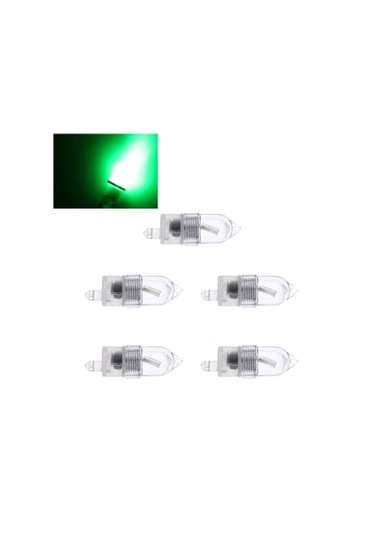 Dolıty 5 Set Deniz Sazan Kaba Gece Floresan Olta Ucu Led Açık Çok Renkli