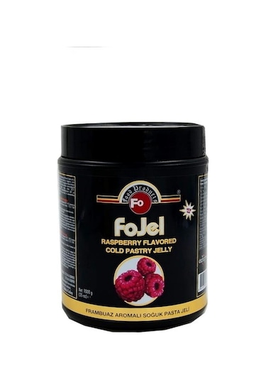 Fo Frambuaz Aromalı Soğuk Pasta Jeli 1 KG