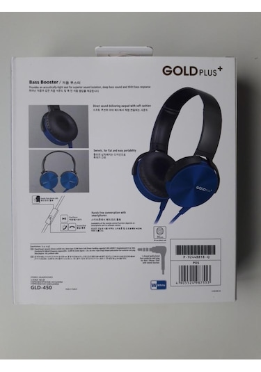 Gold Plus Extra Bass Stereo Kulak Üstü Kulaklık