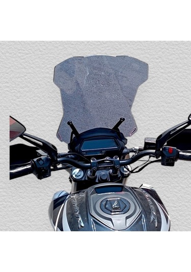 Dominar 250 Dominar 400 Tur Camı Montaj Demiri + Destek Cam Yükseklik 60cm X Üst Genişlik 40cm