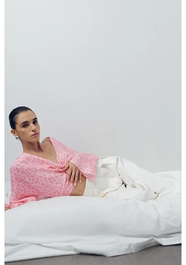 N24kn6077 Nocturne Bluz Varyant Pembe