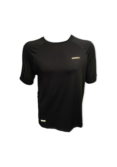 Merrell M3till Till Koşu Siyah Erkek T-shirt Siyah
