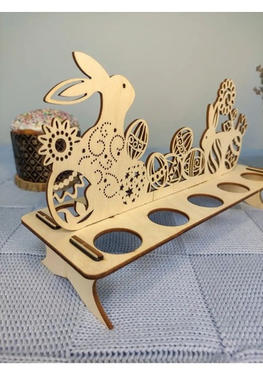 Woodiks Paskalya Yumurtası Standı 152009640 Bej