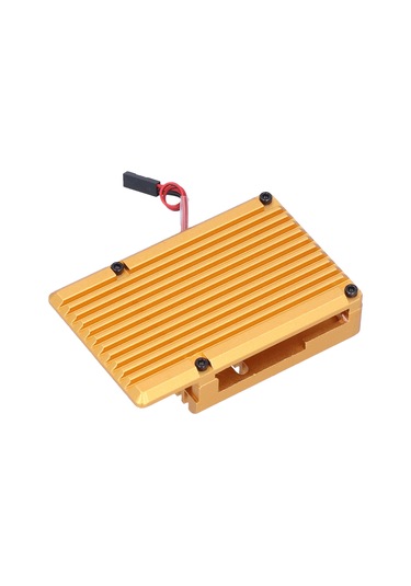 Gajeena Raspberry Pi 3 Model B/b+ İçin Alüminyum Kasa, Çift Fanlı Soğutma, Wifi Sinyal Engelleme Yok, Kolay Kurulum