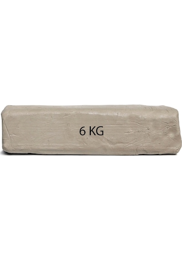Beyaz Seramik Hamuru 6 Kg Kil Seramik Çamuru