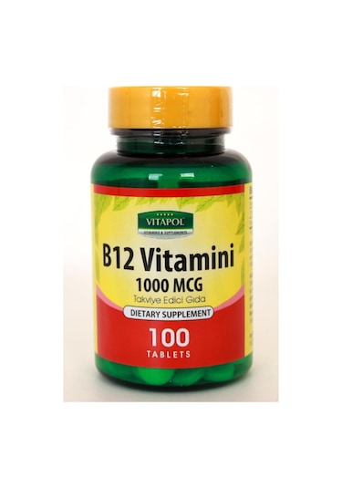 Vitapol Vitamin B-12 1000 Mcg 100 Tablet
